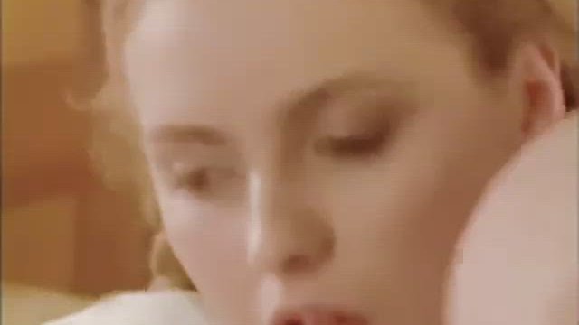 Russian blonde retro teen