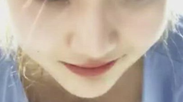 asian doing makeup