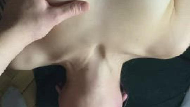 New Video - New Clip: He Massaged My Tits While Fucking My Throat POV