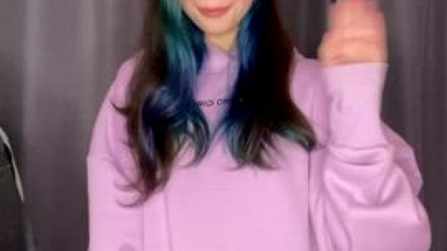 Cutie in hoodie