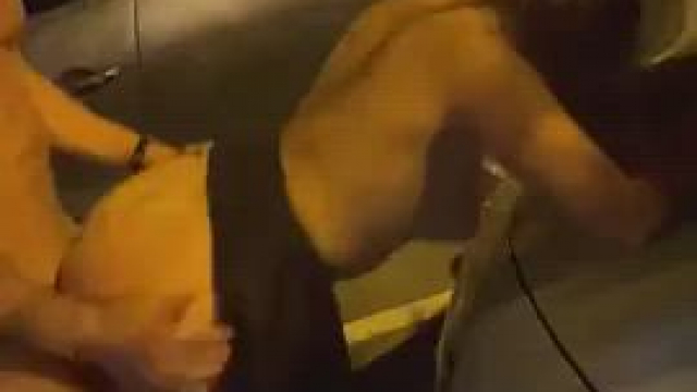 your cunt gets really wet when she's being fucked outside and others see it