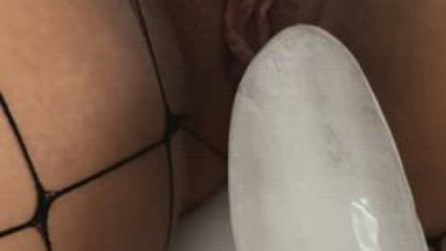 Would you fuck my pussy with an Ice Dildo?