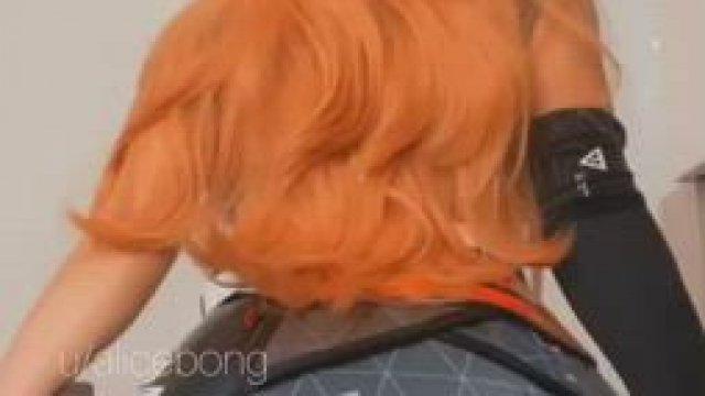 Asuka from Evangelion by Alice Bong