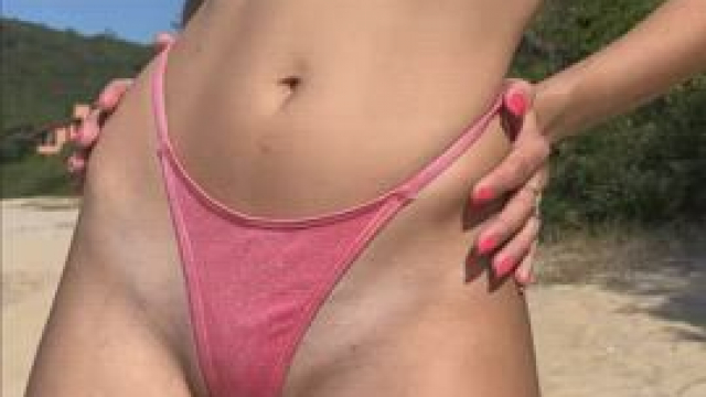 I wear a sling and plug in case a cute surfer wants to breed a little latina