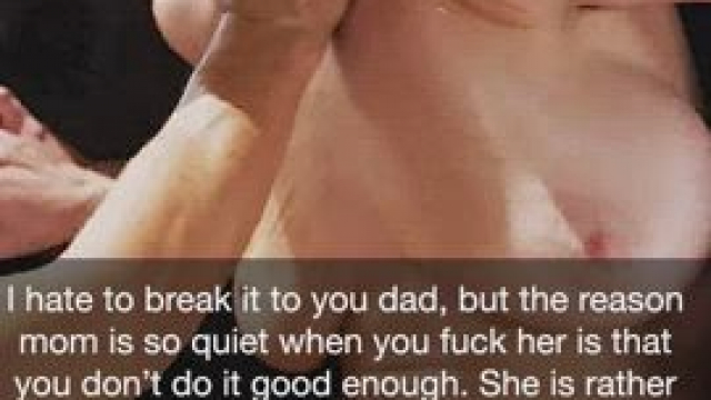 Mom is is a moaner