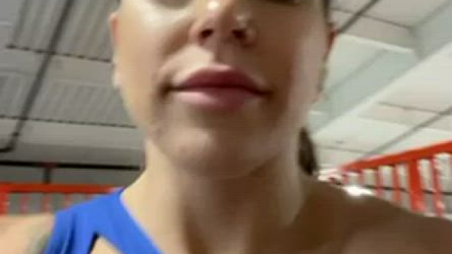 You’ve asked me to pull my pussy out more for you at the gym ;)