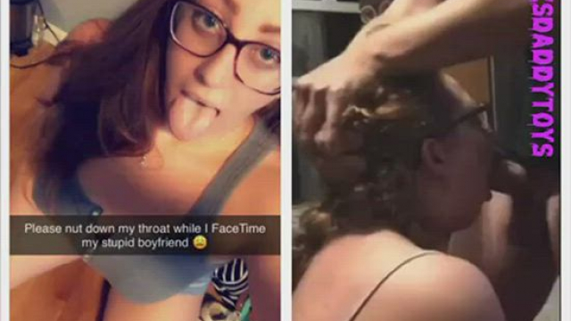 19 years old and already slidin in Daddy’s DMs behind her man’s back! Her young 