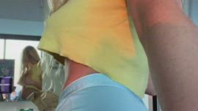 Stacked in the front and back