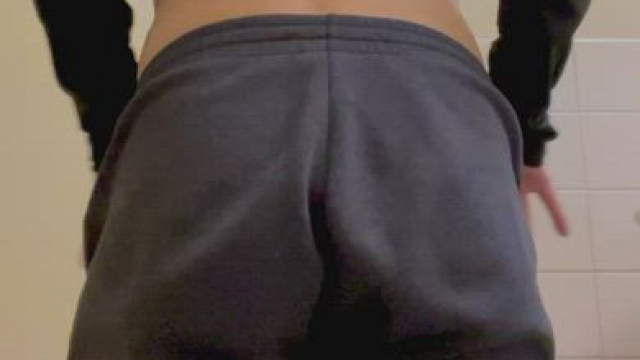 Baggy sweats, lacy panties, fair skin…just another day at work