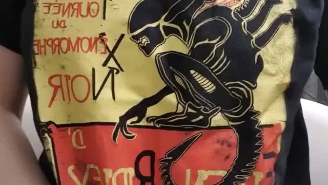 A very cool tshirt, but what's underneath is pretty good as well 