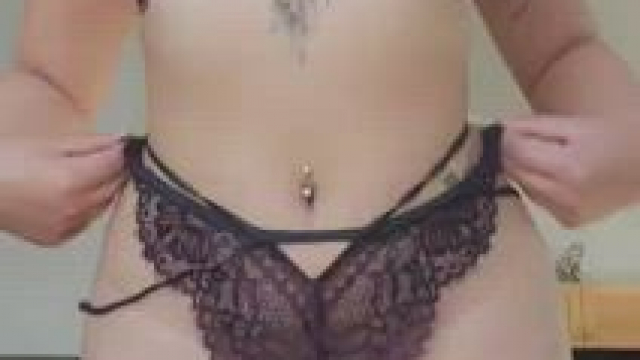 I love crotchless panties