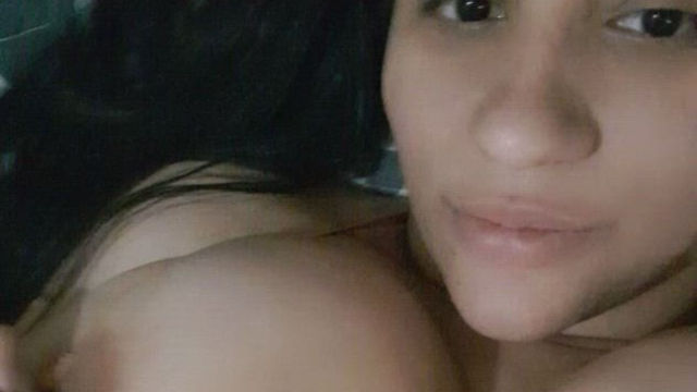 My titties are almost as big as my head. Can you guess what my cup size is?