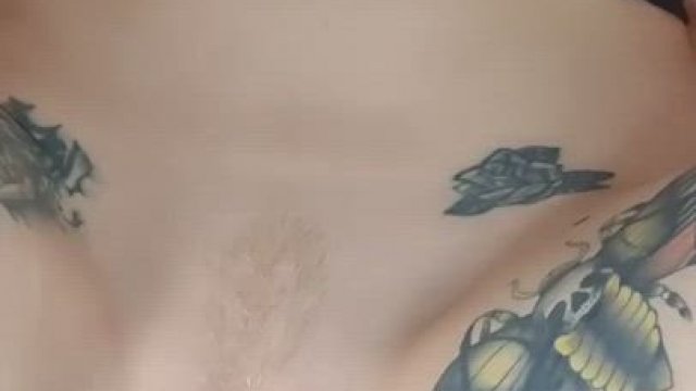 This huge dildo feels amazing on my back, or on my knees. And the orgasms were s