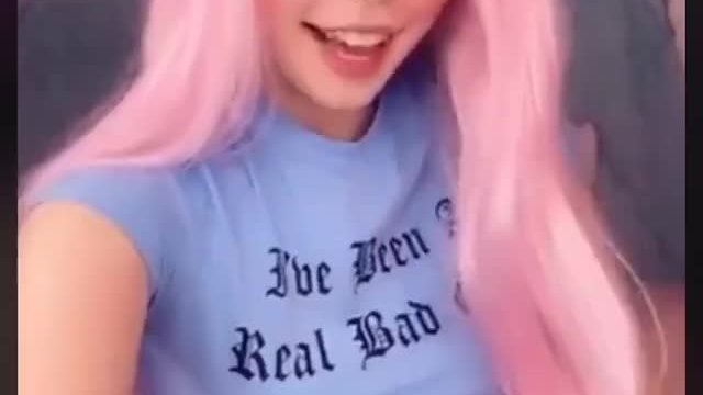 Belle Delphine’s tit reveal