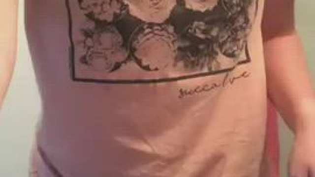 My sexy Mormon wife stripping off all her modest clothes and Gs to reveal her ho