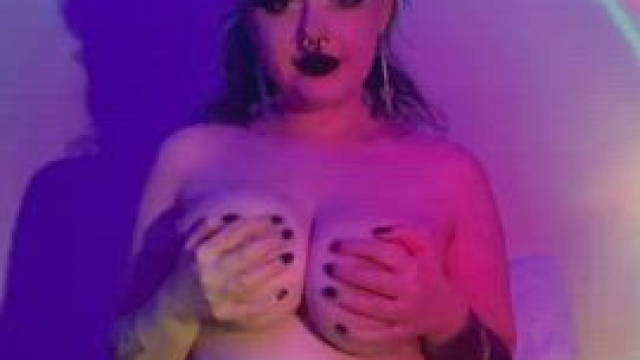 My big tits are so fun to play with