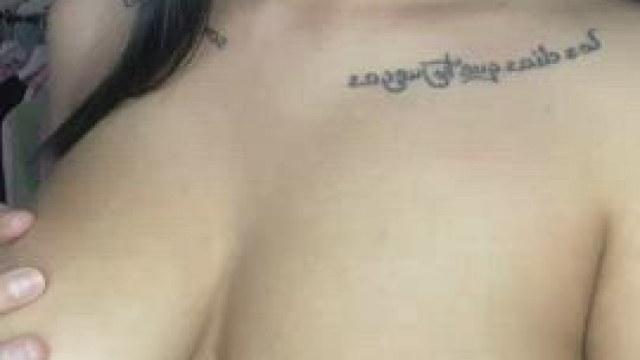 My boobs are soft and tender, you can see it