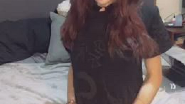Need a cute lil goth gf to send you videos like this while you’re at work?