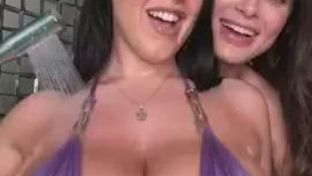 Lana's really enjoying herself