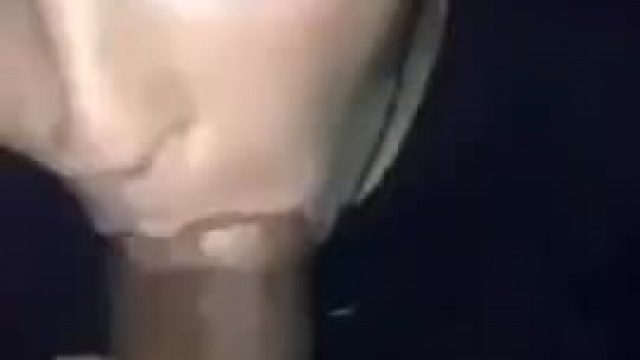 Milf giving fantastic blowjob to bbc.