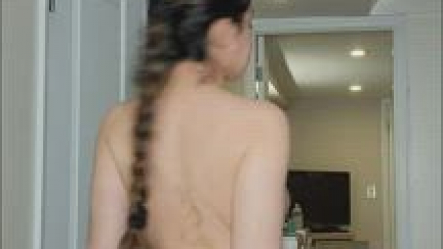 sethi demonstrating her large asss. more videos in sub and comments