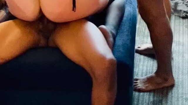 Hubby watching me turn into a BBC slut [OC]