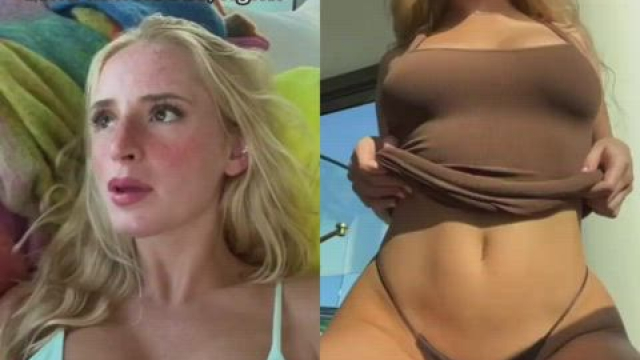 Blonde Tiktok Cutie
