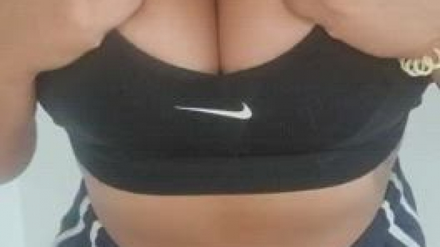 I know u always wanted to play with my boobies babe <3