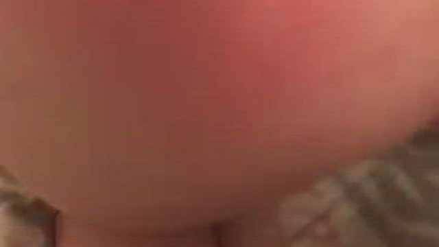 Gotta love it when you have to literally shove your cock into her tight ass! [OC