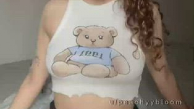 My shy boobs wanted to say hi