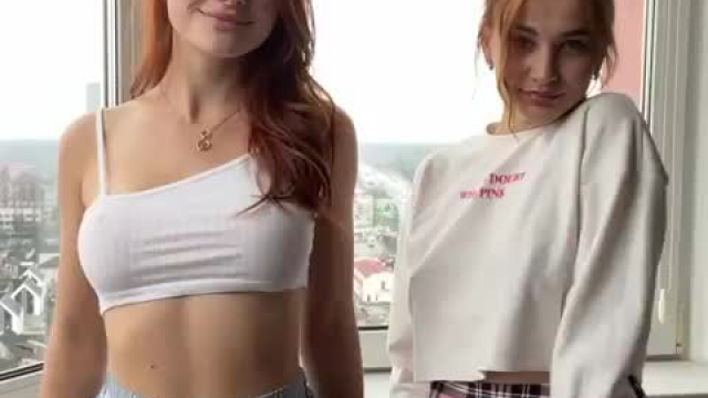 We Love Flashing Our Boobs to Older Men