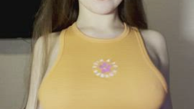 so big and bouncy... I could tittyfuck you hands free