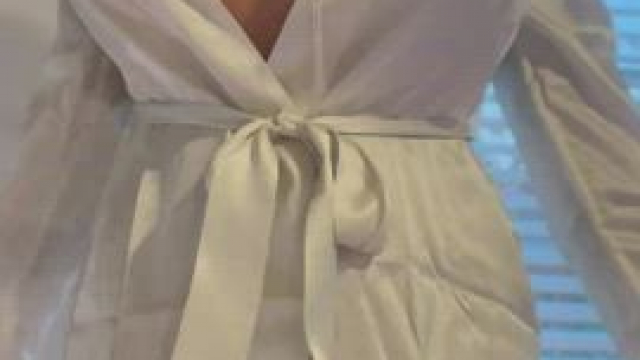 I fantasize about someone ripping this robe off me and railing me