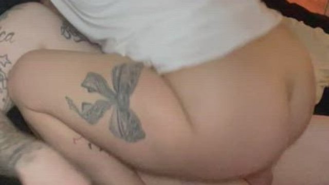 I love bouncing in his cock