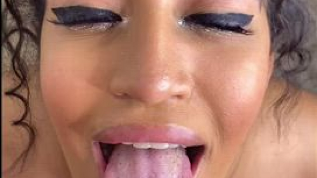 Now I need to be fucked with this huge load on my face