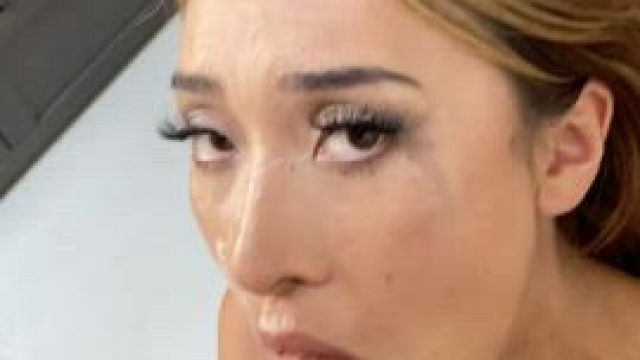 I shoved his cock down my throat until he gave me a huge load all over my face a