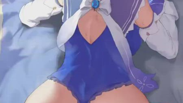 Barbara having that bubble butt clapped (soso(chlgksk110) [Genshin Impact]