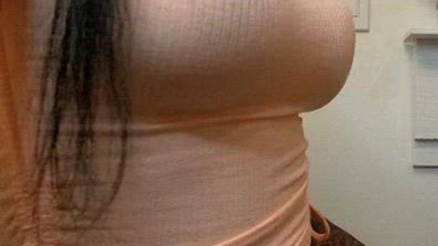 I'm definitely not wearing a bra with this top today.