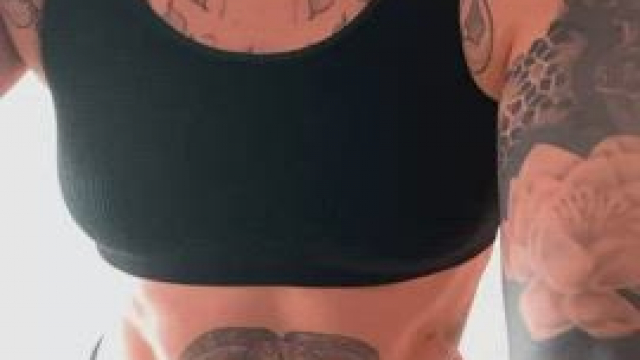 Hope you like tattoos and a big butt!