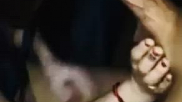 Look at your wife struggling with my big cock