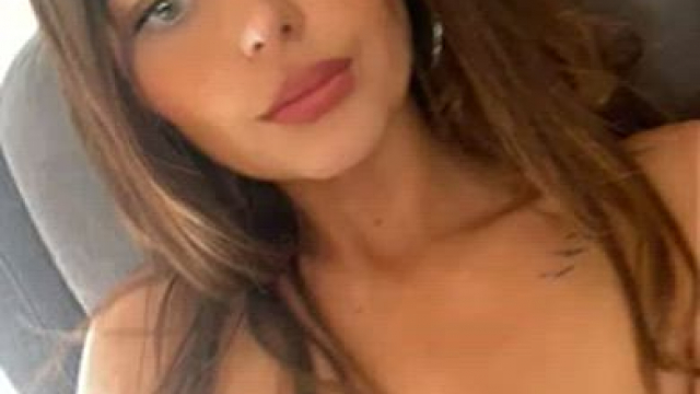 Started out admiring herself then it got hotter when her friend needed to check 