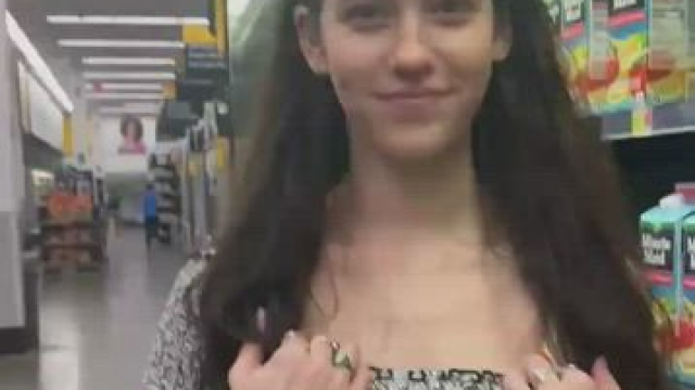 at supermarket