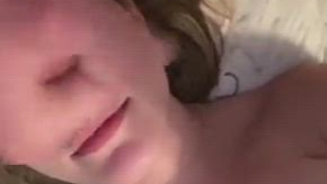 That smile as she waits for her facial is so cute