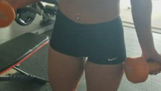 The hotel gym AC is not working so letting the girls out catch some air [gif]