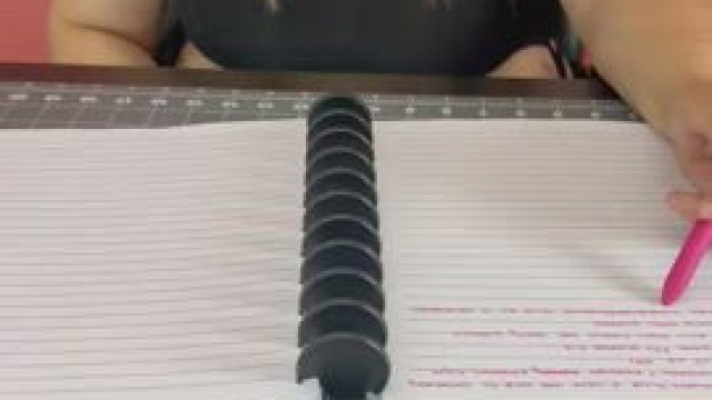 Quick! Put this on. Don’t make me wait. I got a real cock under the table waitin