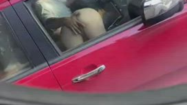 caught in the car