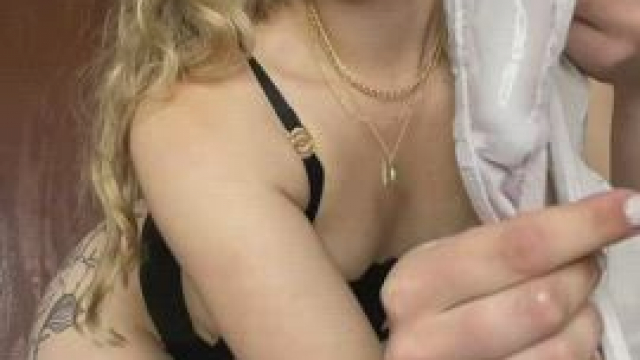 The closest you’ll ever get to My pussy is licking creampied panties off of My s