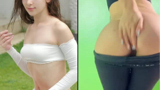 Cutie with booty