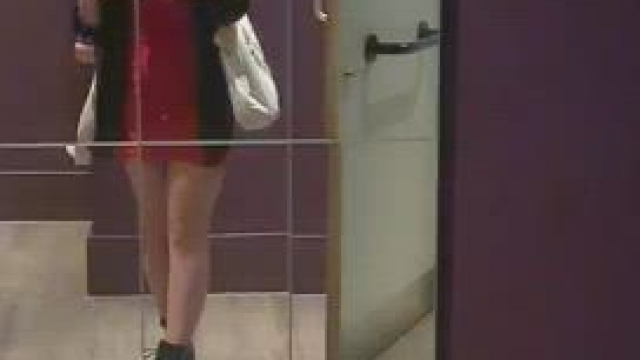 [OC] apologies to this lady who was just trying to get to the bathroom