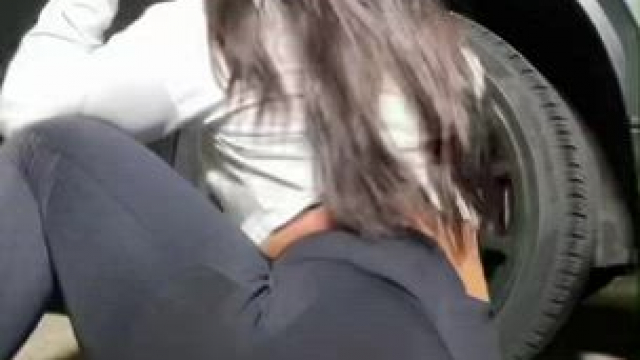 Yoga Pants and Cars